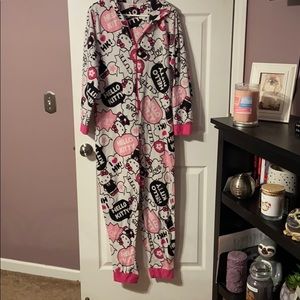 LAST CHANCE Hello Kitty fleece Onesie